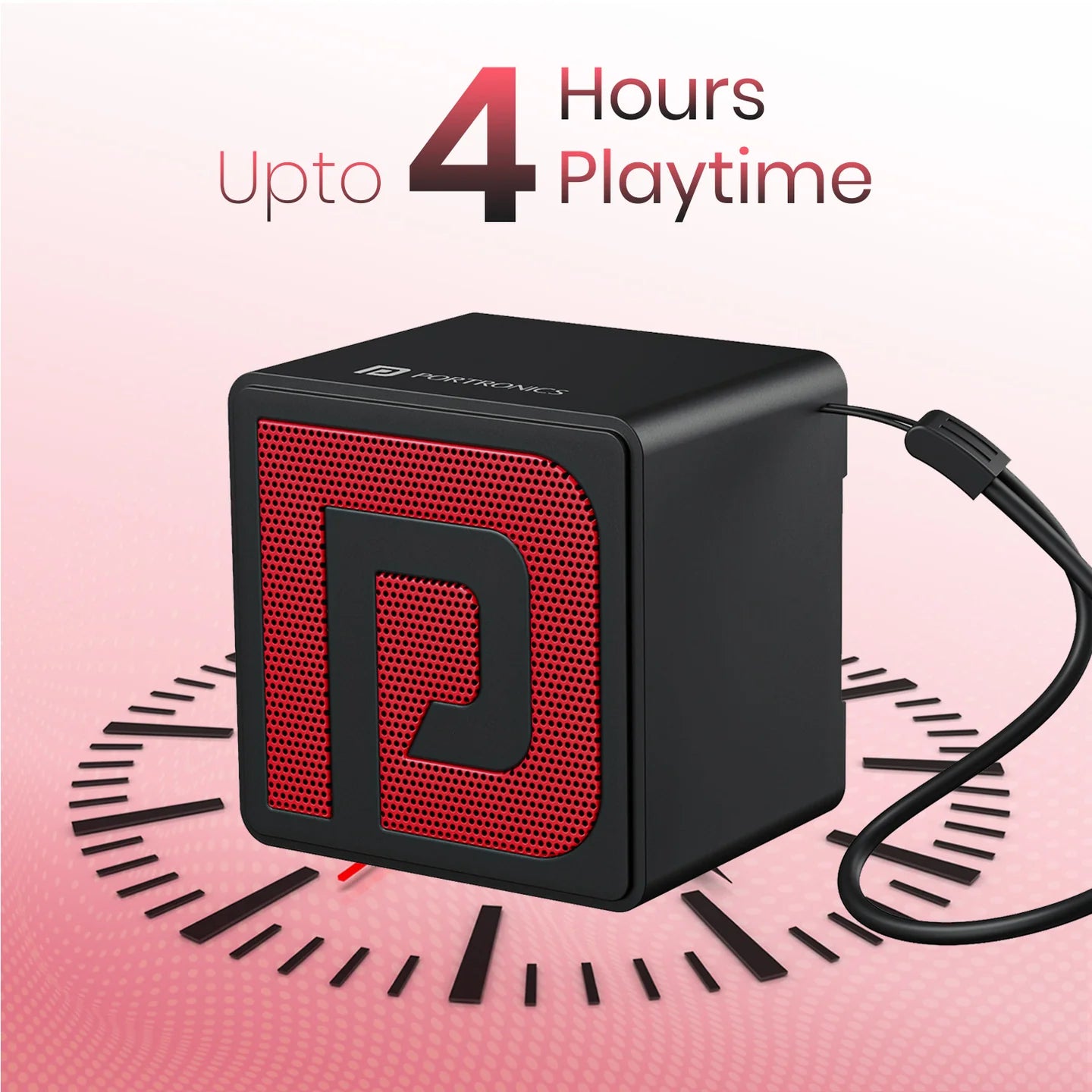 Portronics Nugget 3W Mini Pocket Bluetooth Speaker