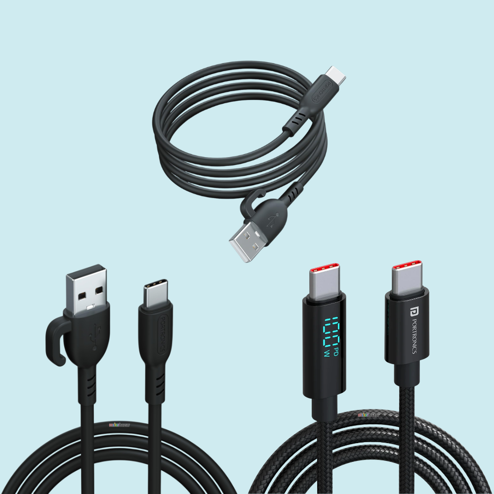 Portronics: Type-C to Type-C USB Data Cable