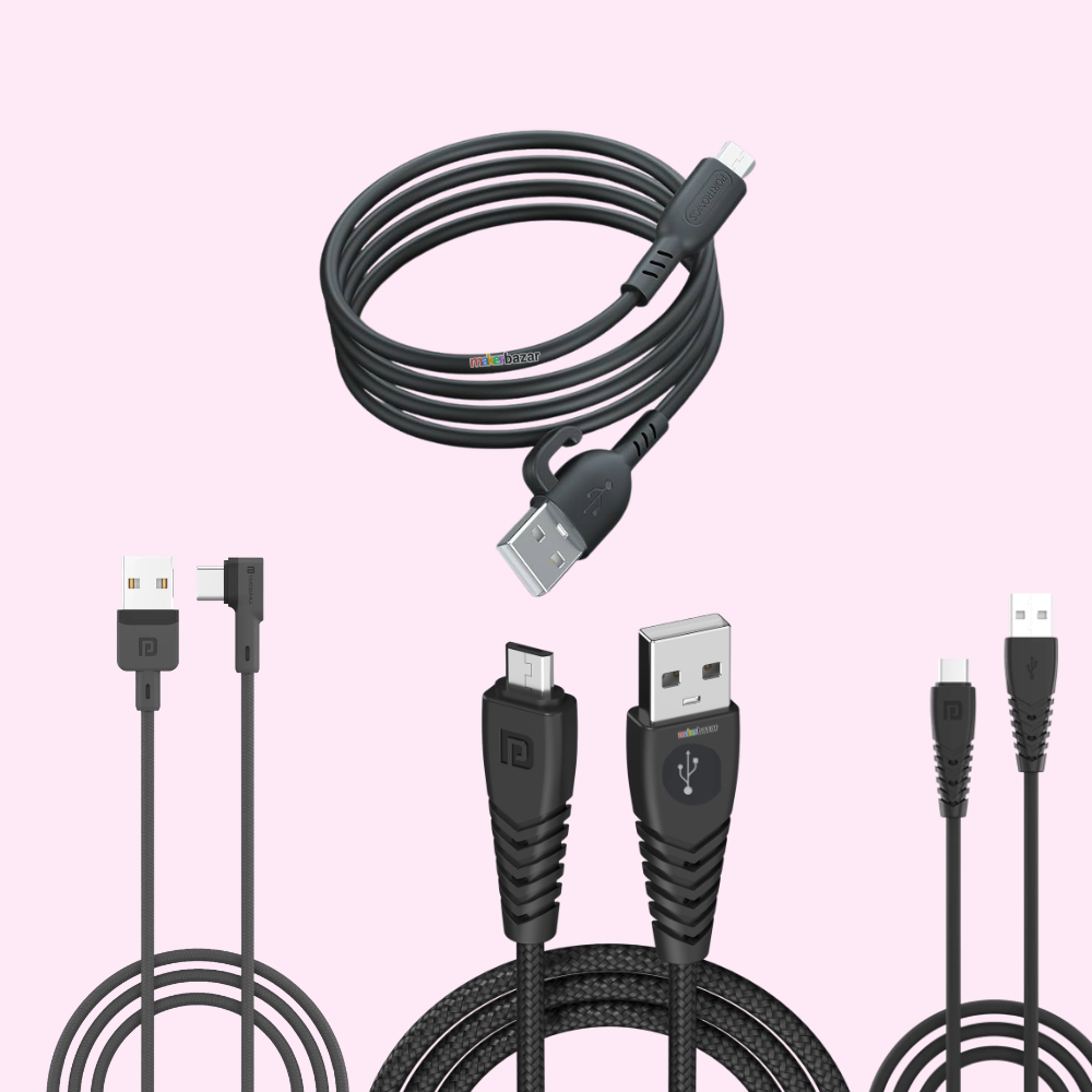 Portronics: USB-A to Type-C Data Cable