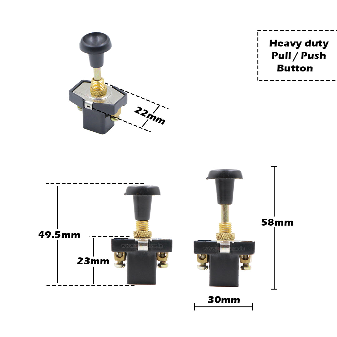 Universal Push Pull Switch