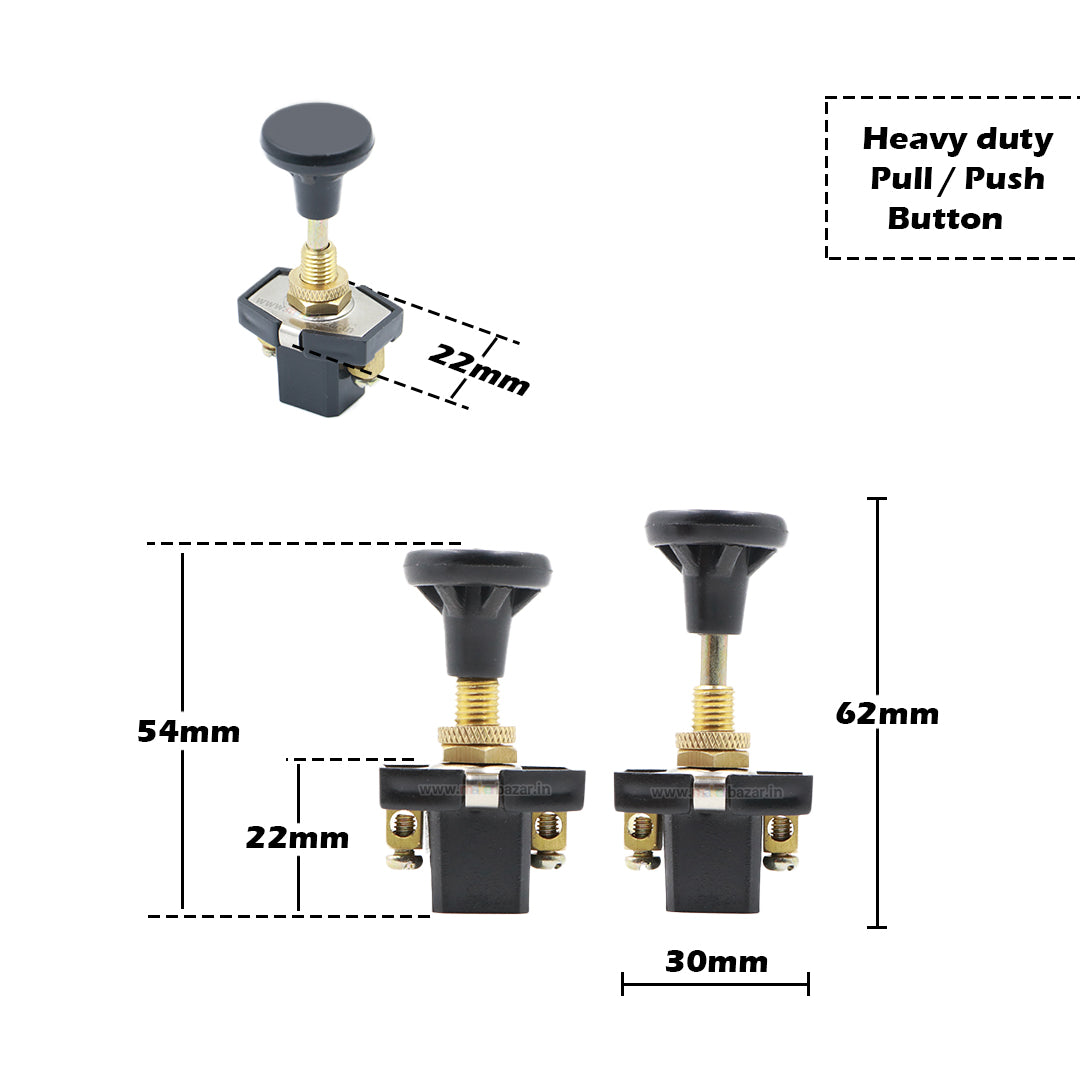 Universal Push Pull Switch