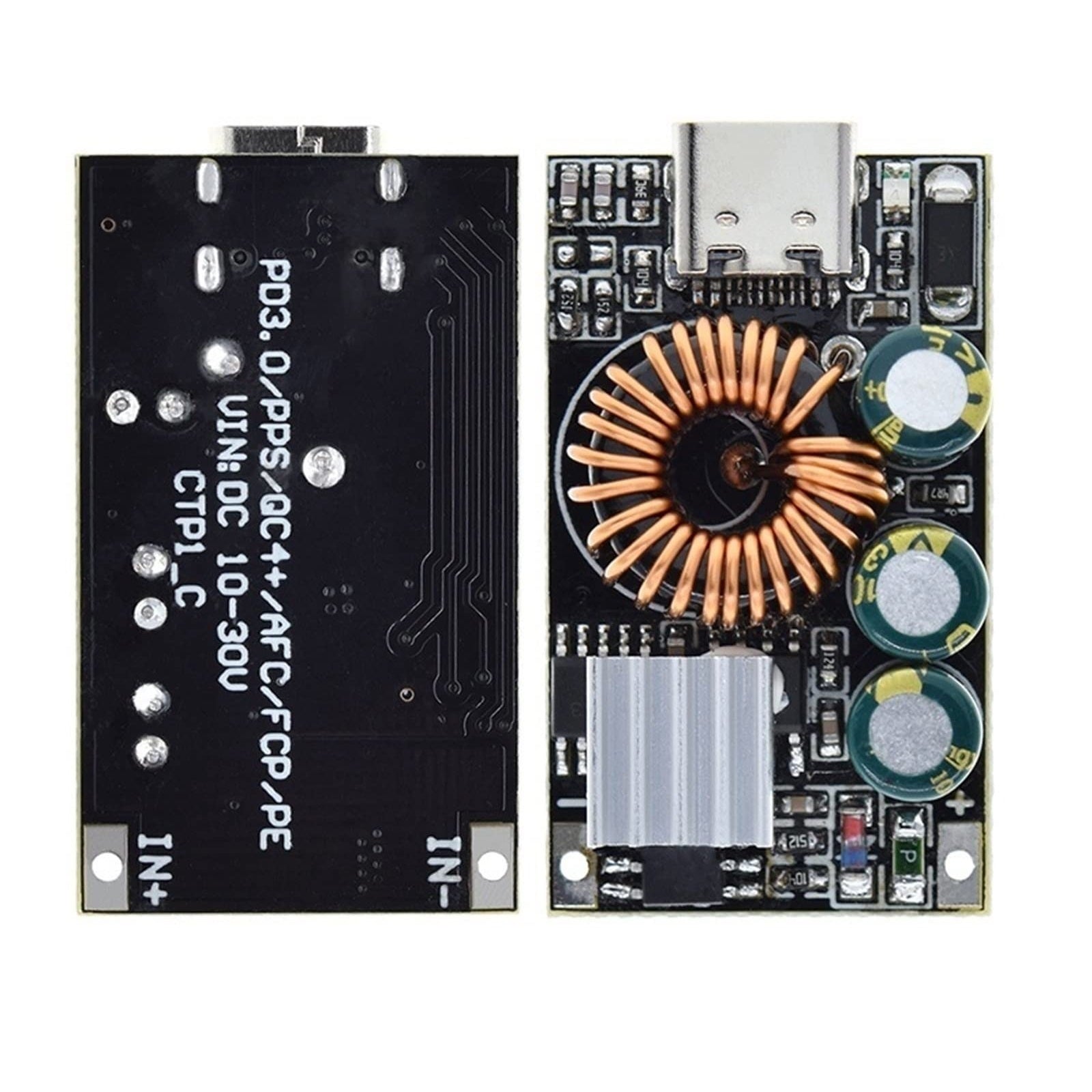 QC3.0 DIY Fast Charger DC 5-32V 24W Step-down Module