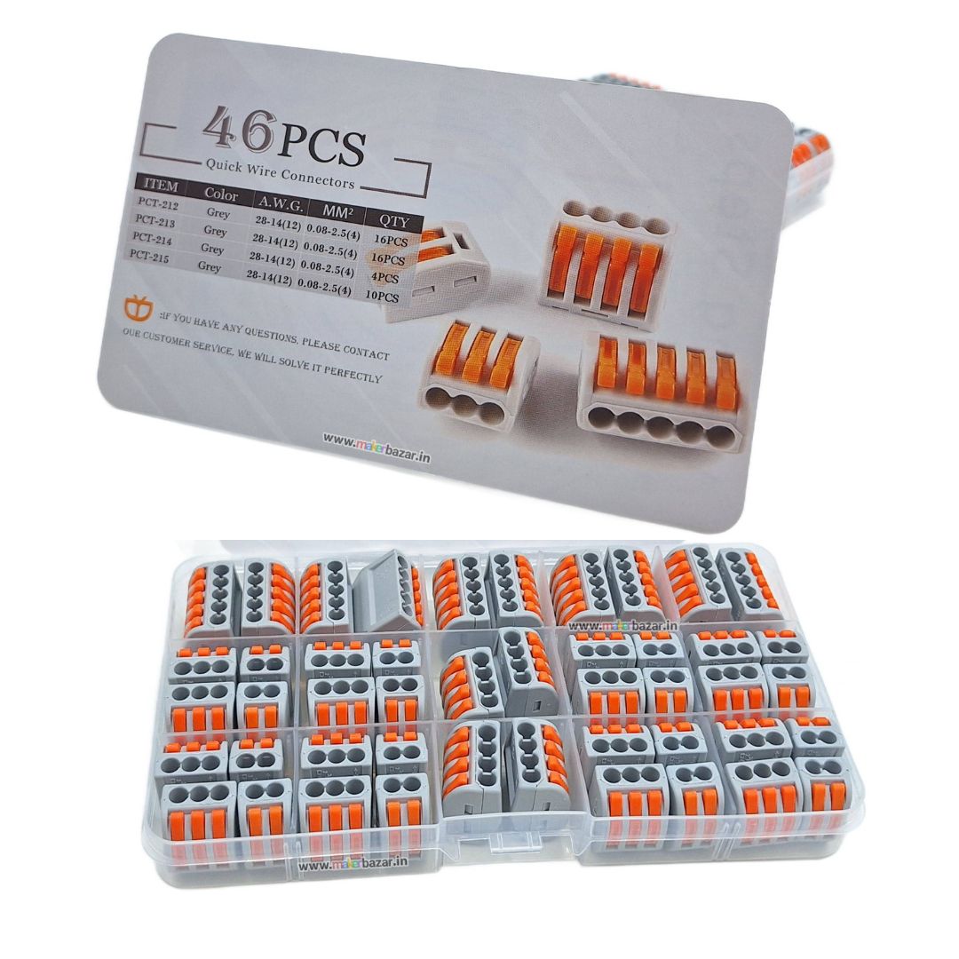 Quick Electrical Wire Connectors Kit (PCT-SPL Terminal Blocks)