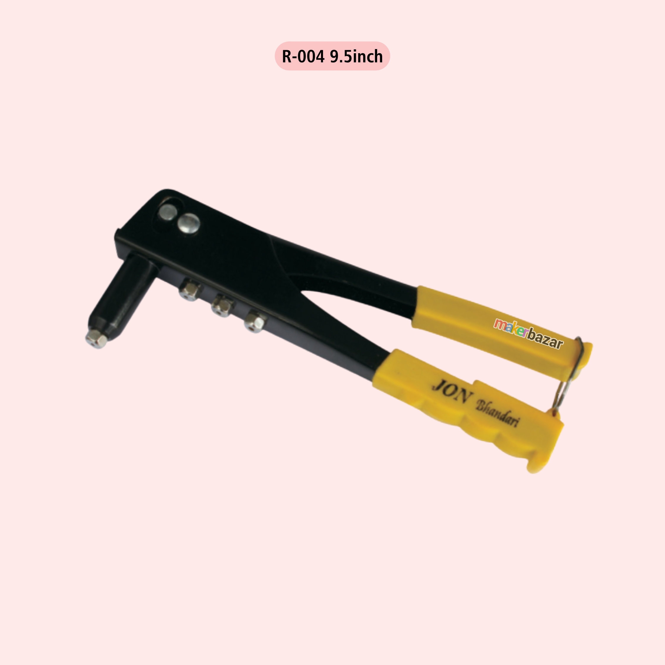 Jon Bhandari Hand Riveter / Pop Rivet Gun – Heavy Duty Manual Riveting Tool