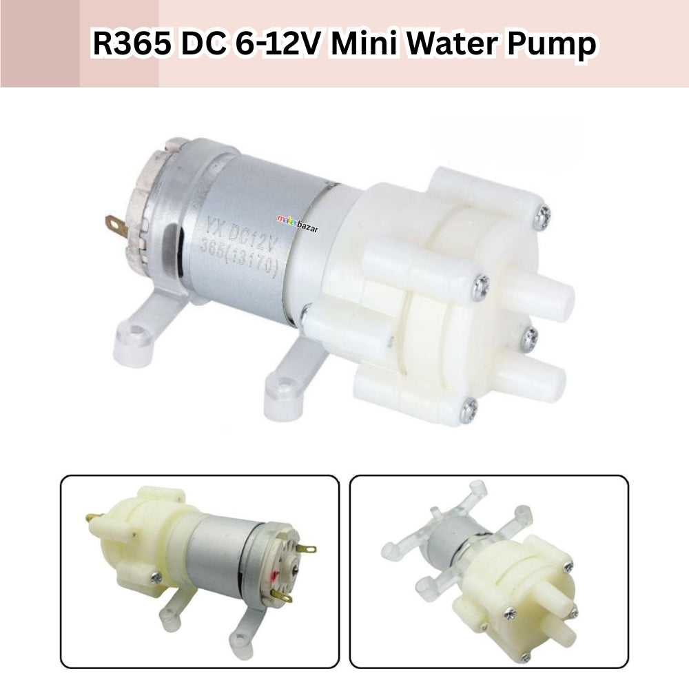 R365 DC 6-12V Mini Water Pump