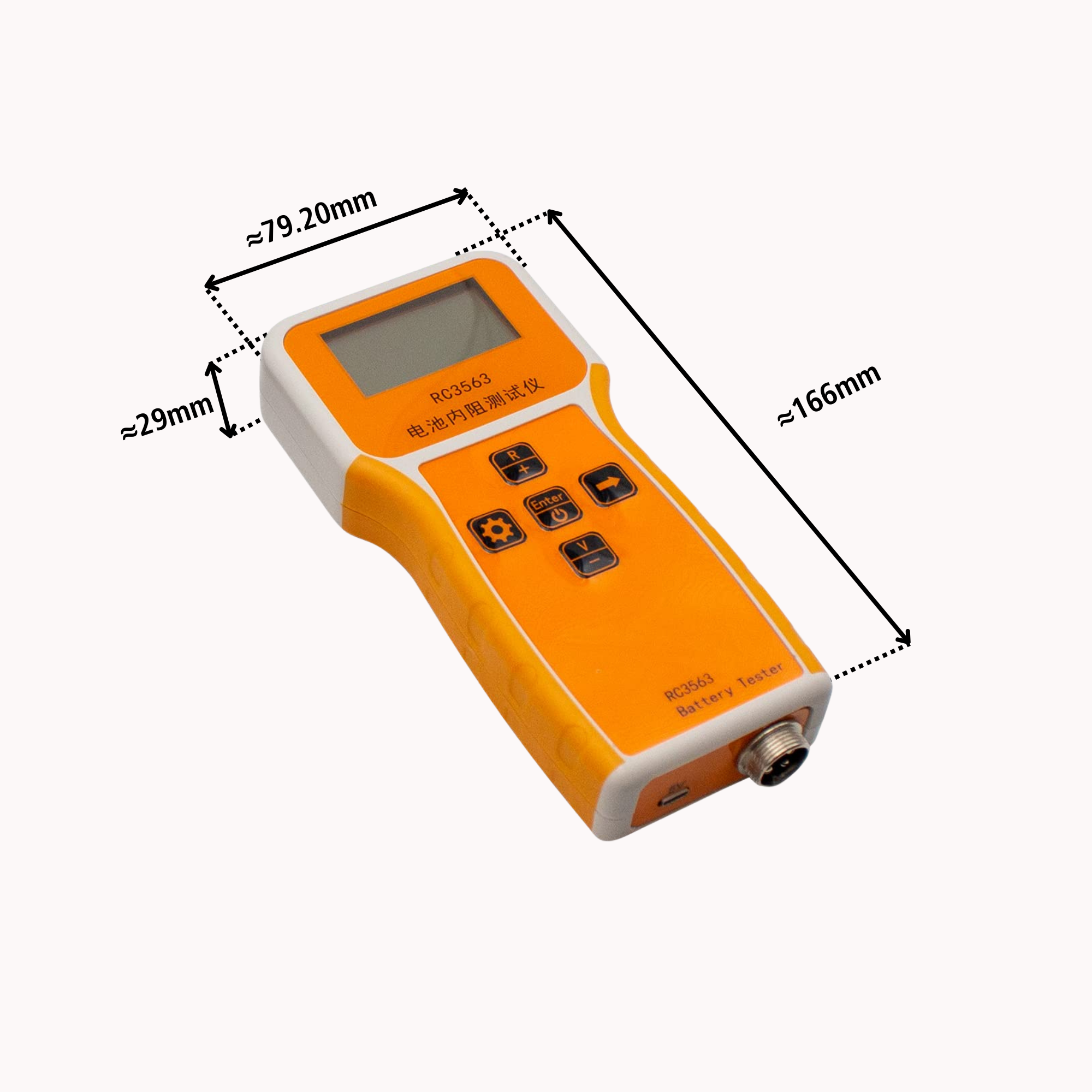 RC3563 Battery Internal Resistance Tester – Handheld Battery Analyzer
