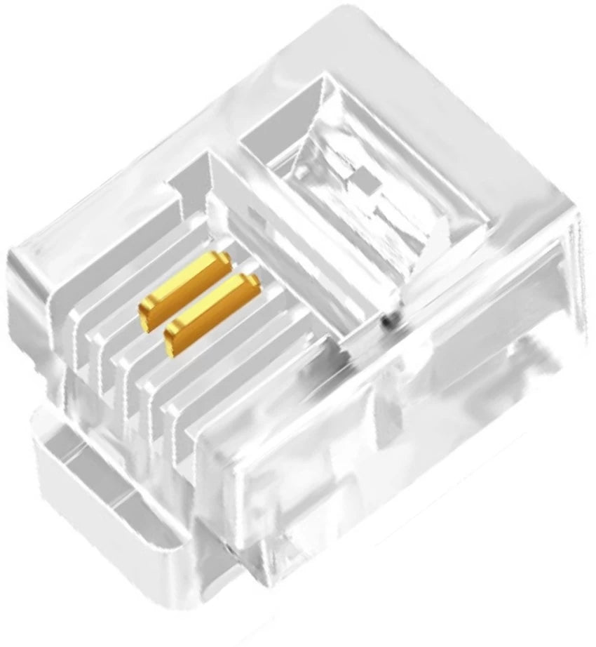 RJ11 Connector 6P2C Male Telephone Plug