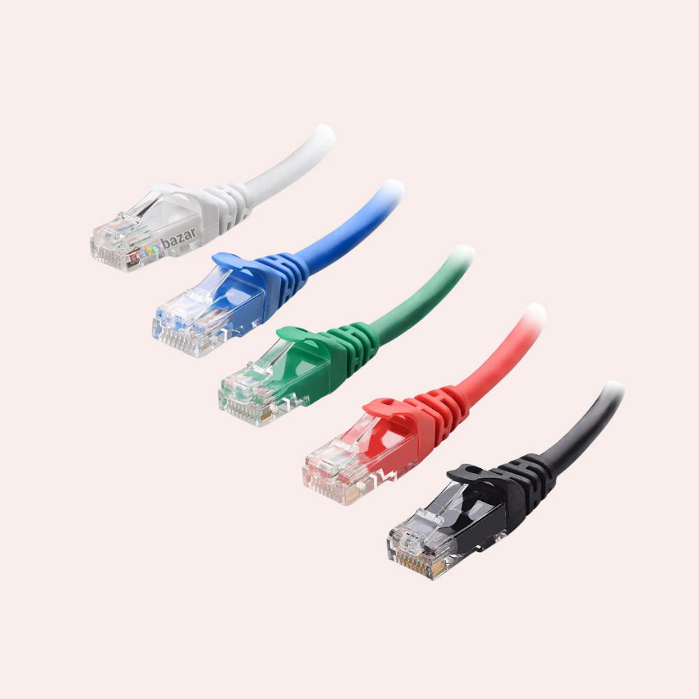 RJ45 CAT6 Ethernet Patch LAN Cable (Random Colors)