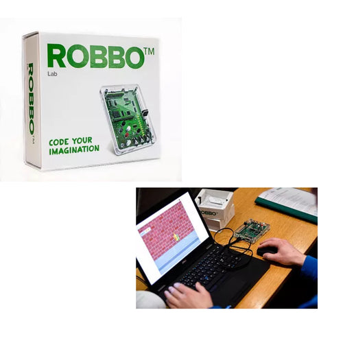 Robboki Buy ROBBO Lab – Smart STEM Kit for Kids to Learn Coding & IoT