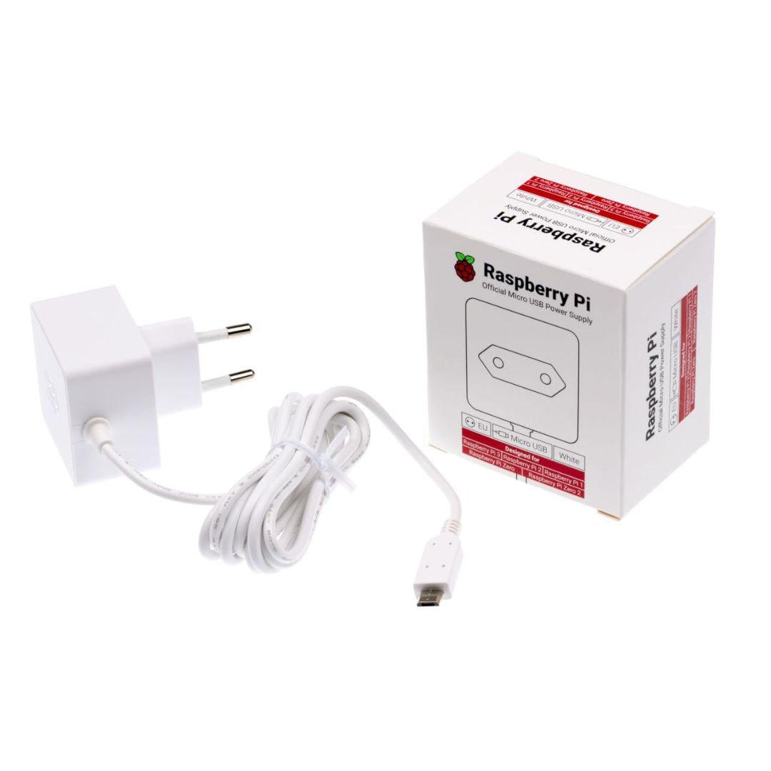 Raspberry Pi 3 B/B+ | Official Power Adapter | Reliable Power Supply