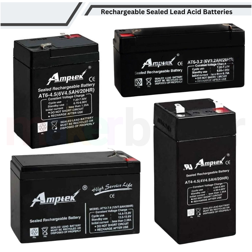 Amptek Sealed Lead Acid Batteries