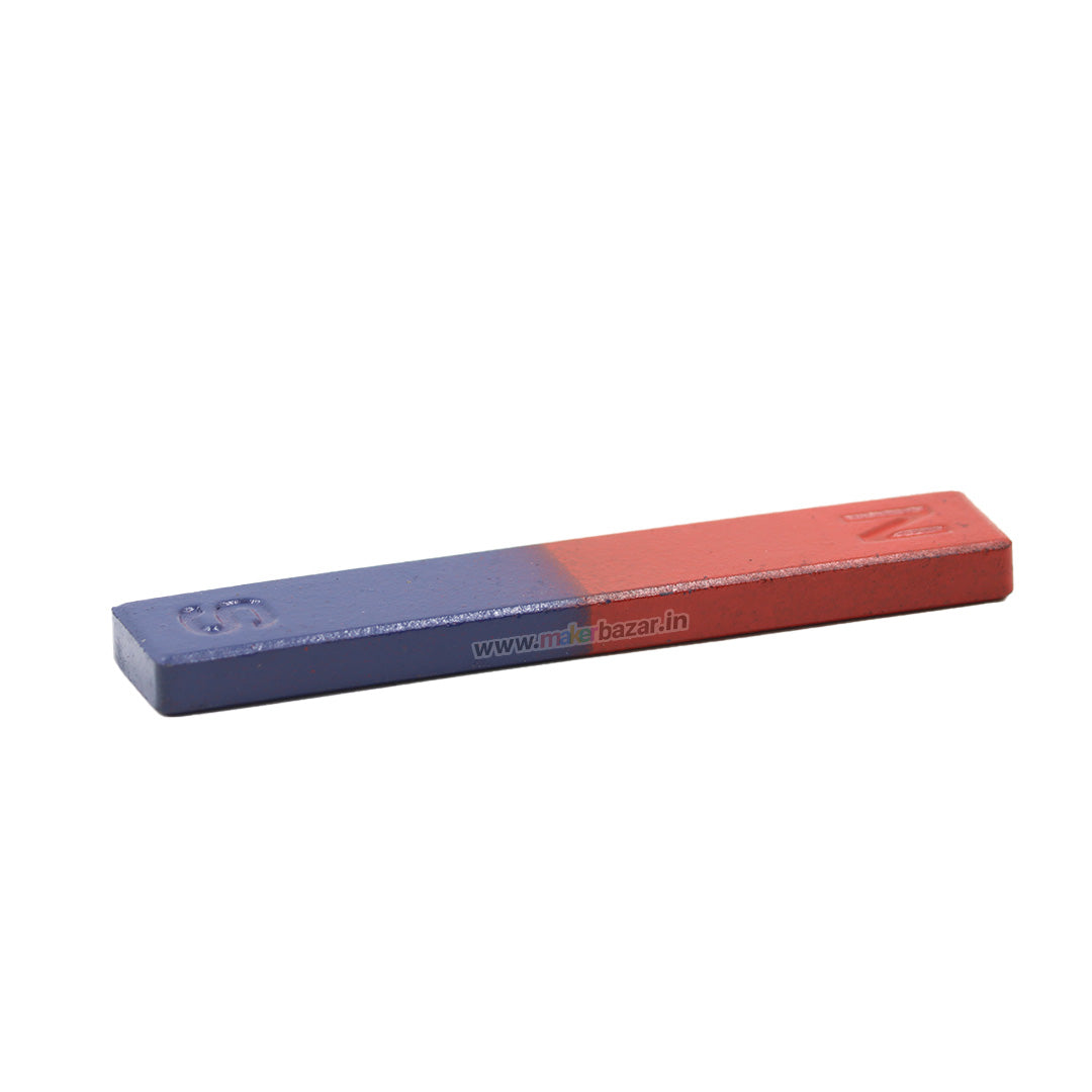 Rectangular Pole Bar Magnet (10cm X 2cm)