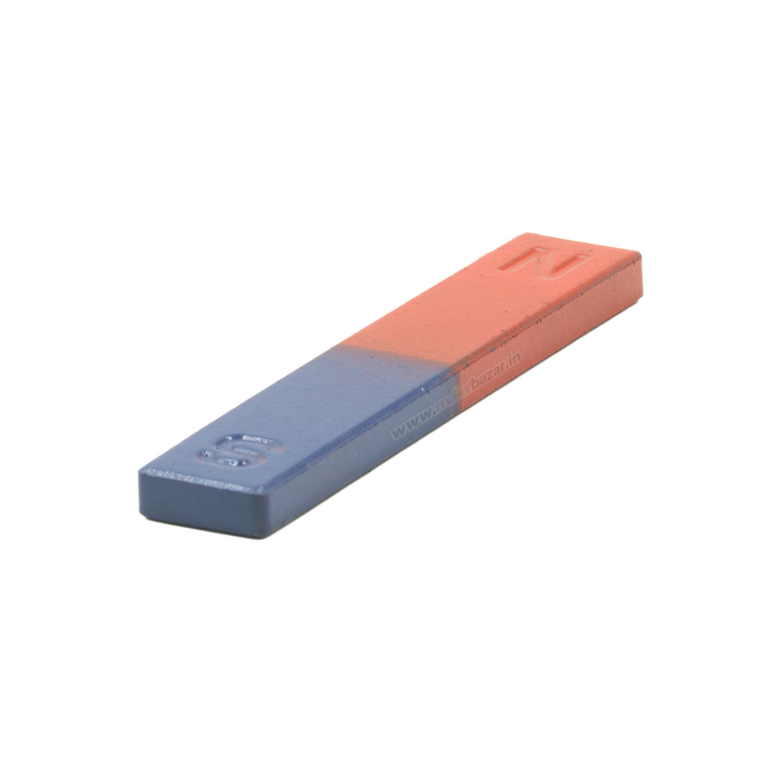 Rectangular Pole Bar Magnet (10cm X 2cm)