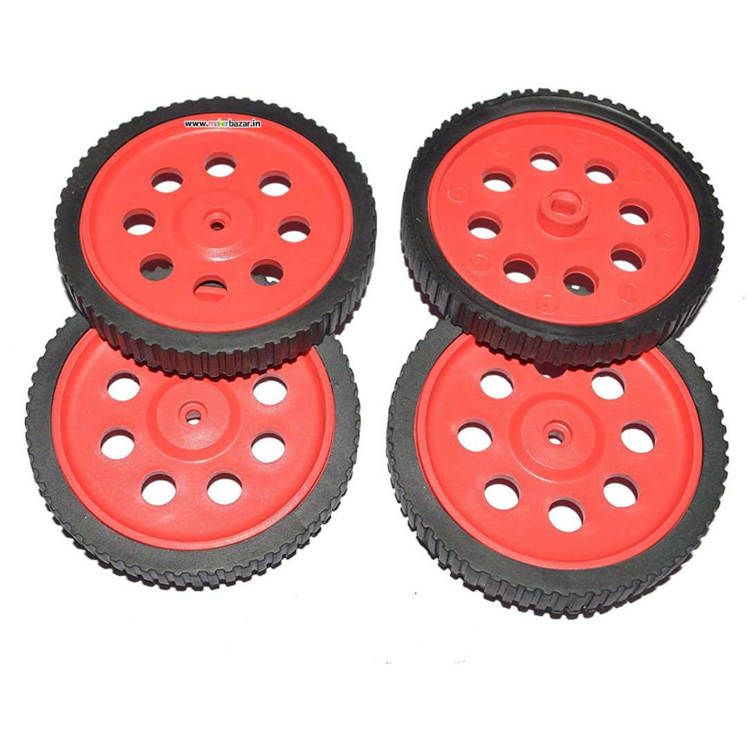 BO Gear Motor Robot Wheels 7cm x 1cm