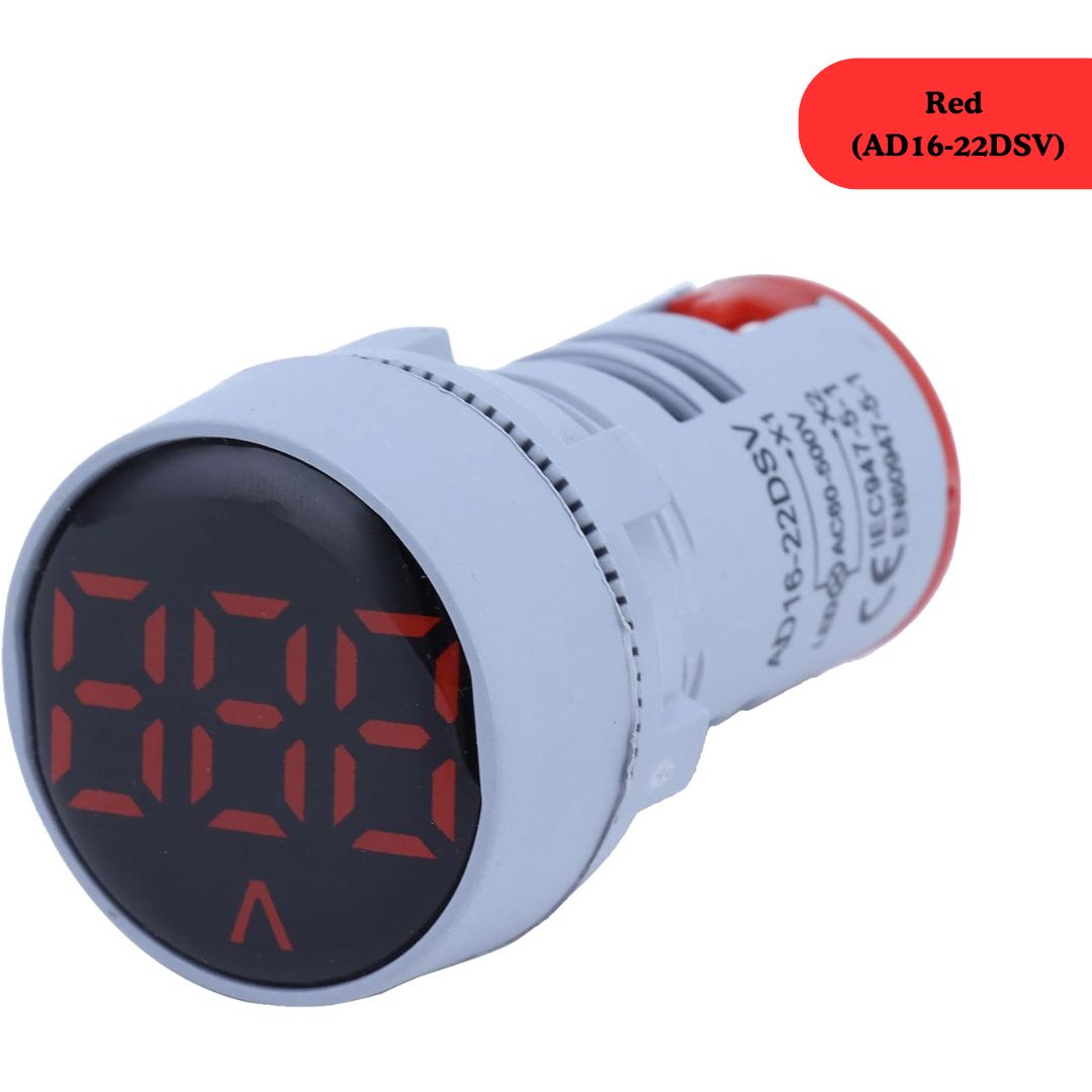 AD16-22 AC Digital LED Indicator Meter Display [Panel Mount]