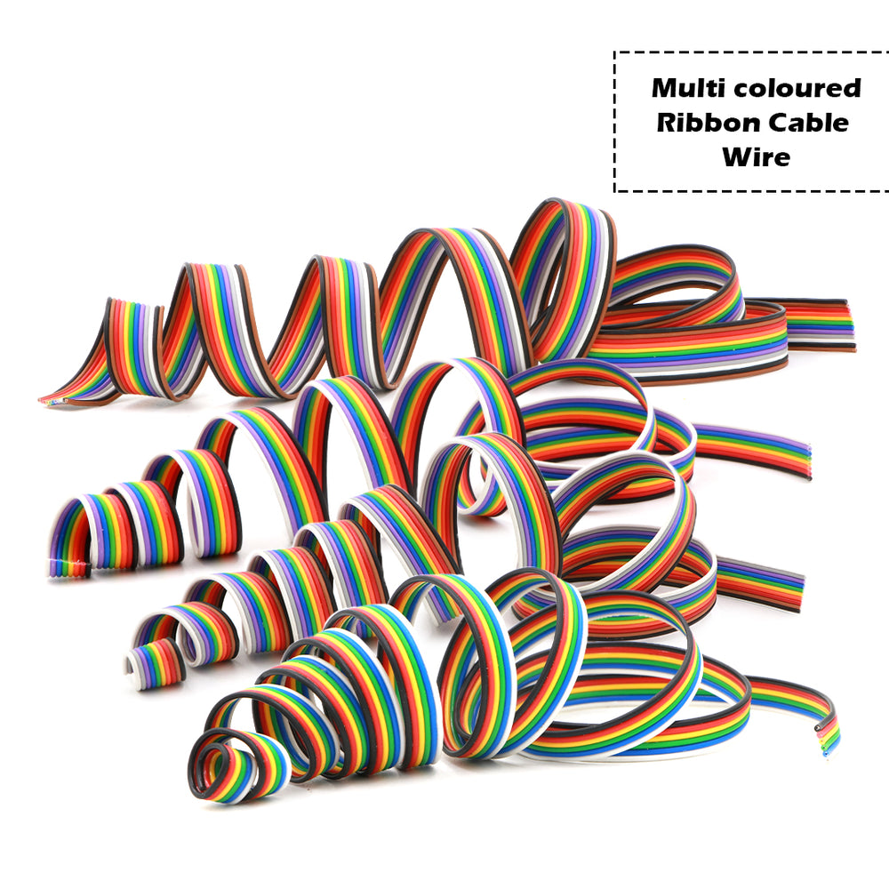 Color Coded Ribbon Wire Multi-Colored Ribbon Cable Wire: Versatile Wiring Solution for Your ...