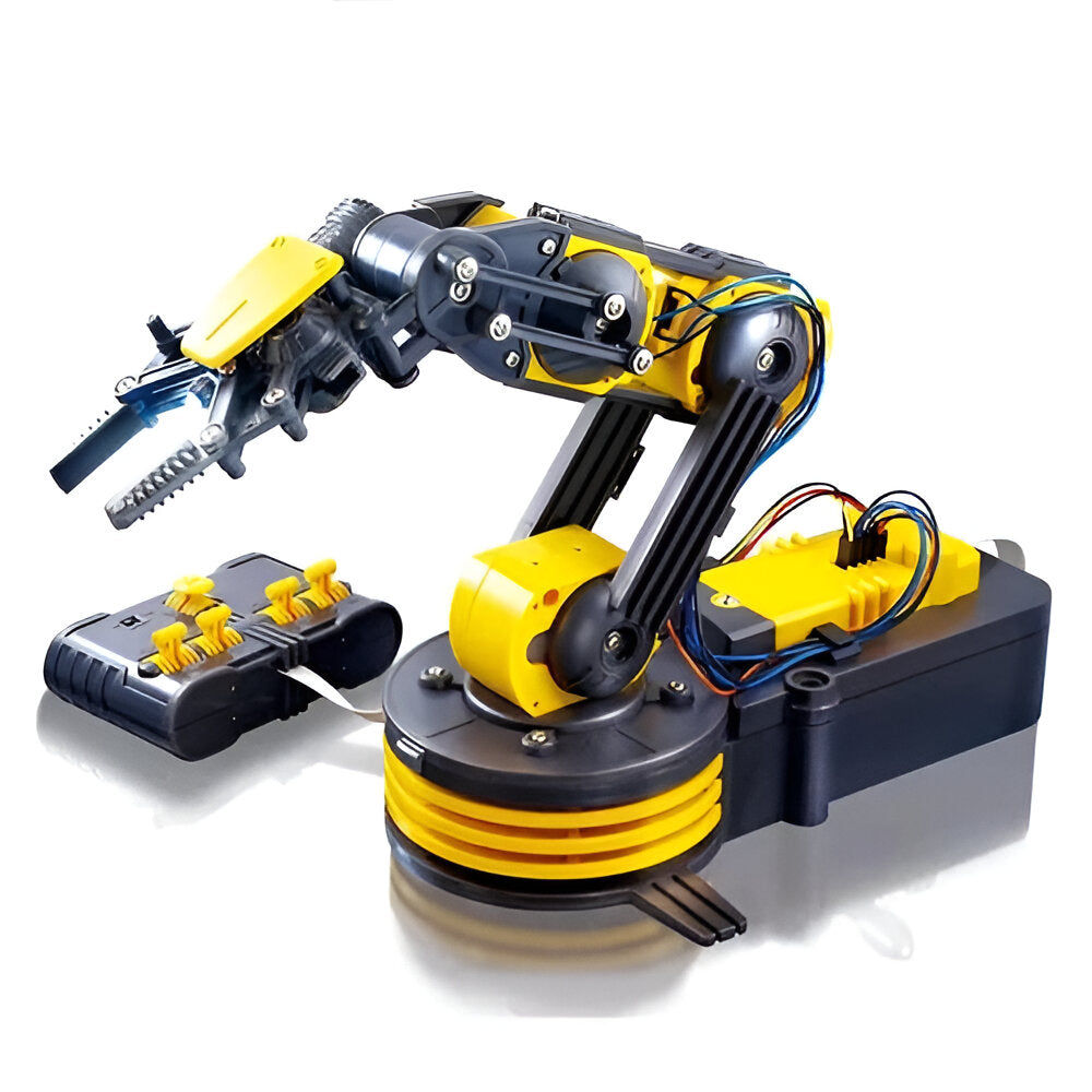 Remote-Controlled Robotic Arm Kit [Plastic Body] 15x9x6.3inch