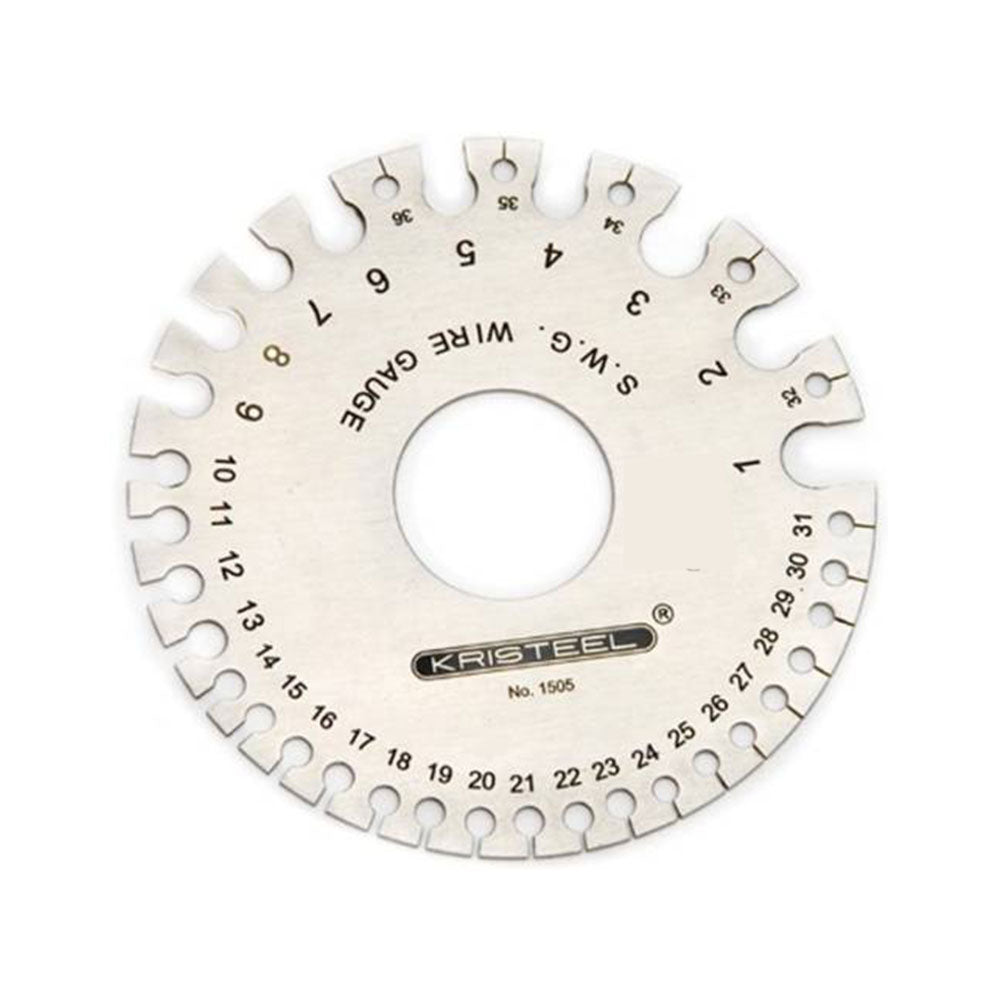 Kristeel: 1505 S.W.G Wire Gauge Heavy-Duty Measuring Wheel (01-31)