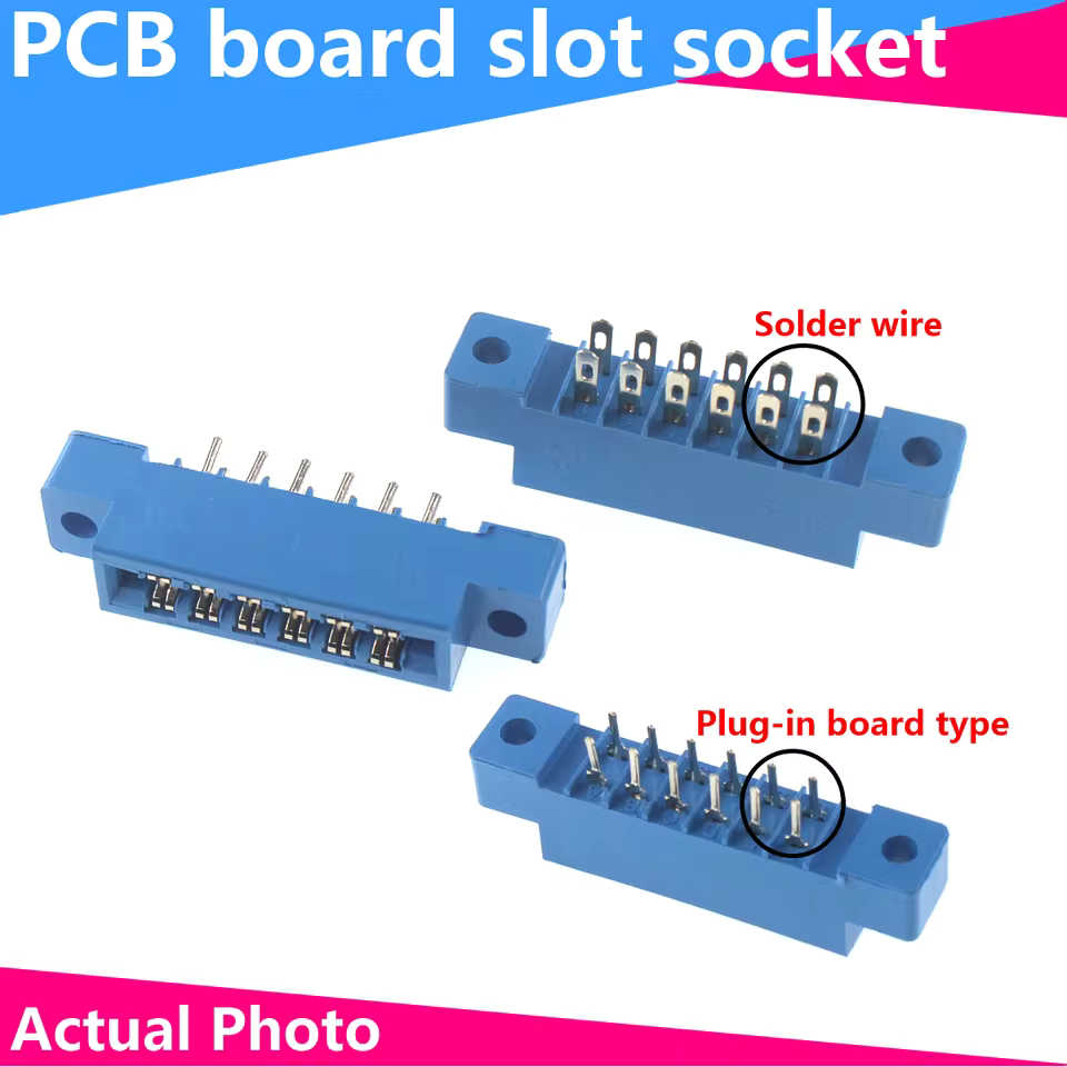 805 Card Edge Connector Solder Wire Type