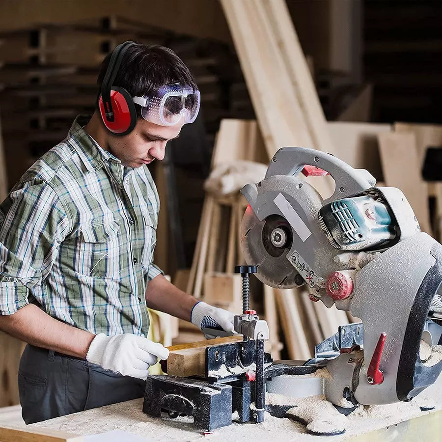 Ear Muff Adjustable Professional Hearing Protection NRR 23dB & SNR 26dB