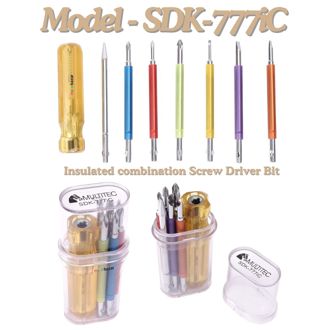 Multitec: SDK Screw Driver Set with Tester