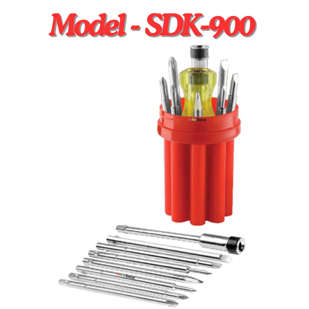 Multitec: SDK Screw Driver Set with Tester