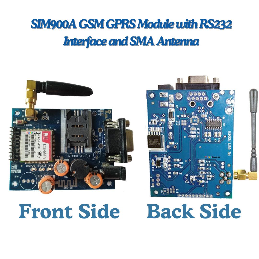 SIM900A GSM GPRS Module with Antenna