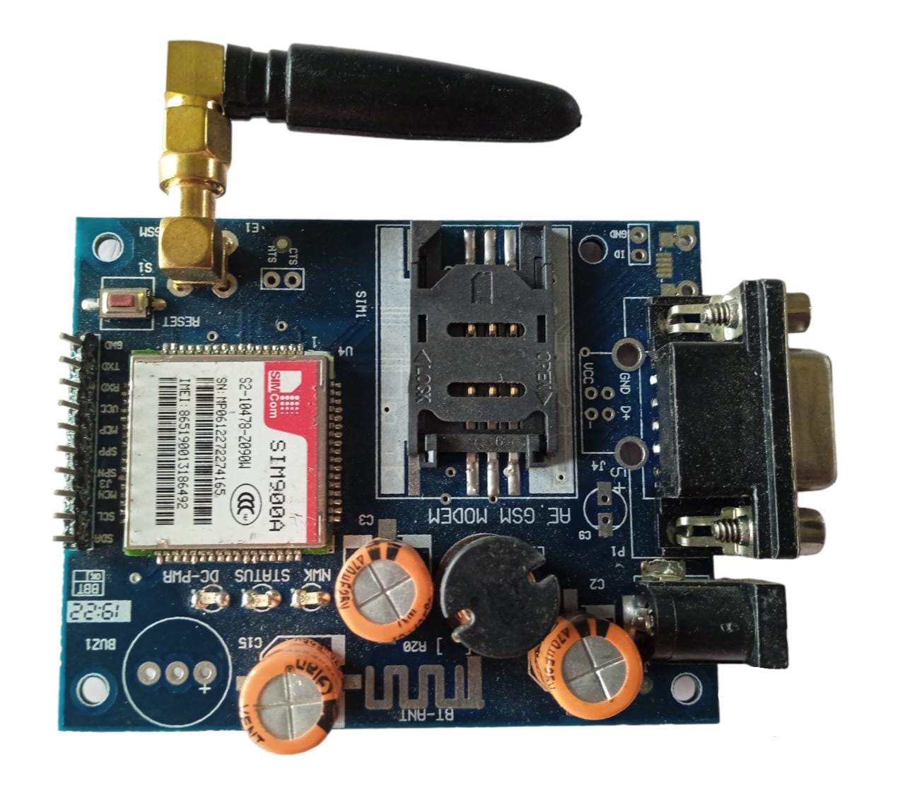 SIM900A GSM GPRS Module with RS232 Interface and SMA Antenna