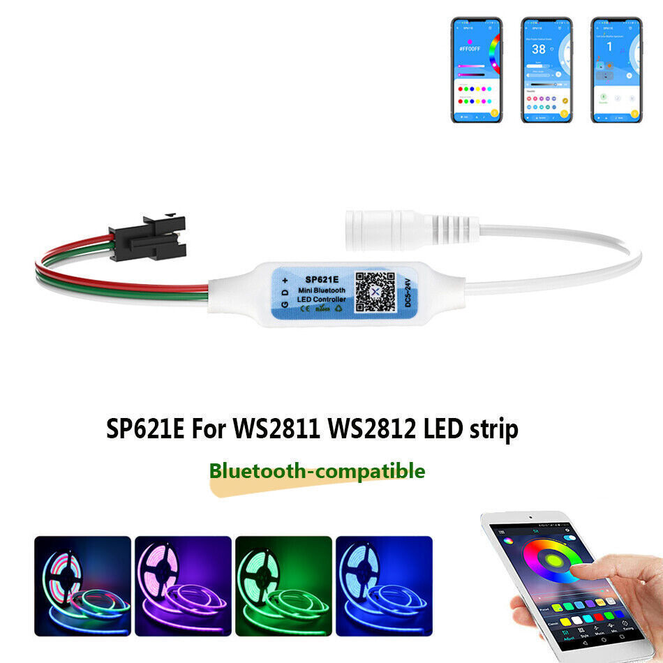 SP-Series Mini Bluetooth LED Strip Controller App Based Module