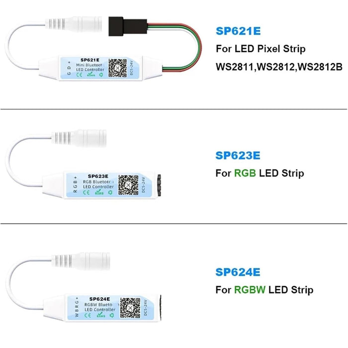 Sp353 Bluetooth SP-Series Mini Bluetooth LED Strip Controller App Based Module