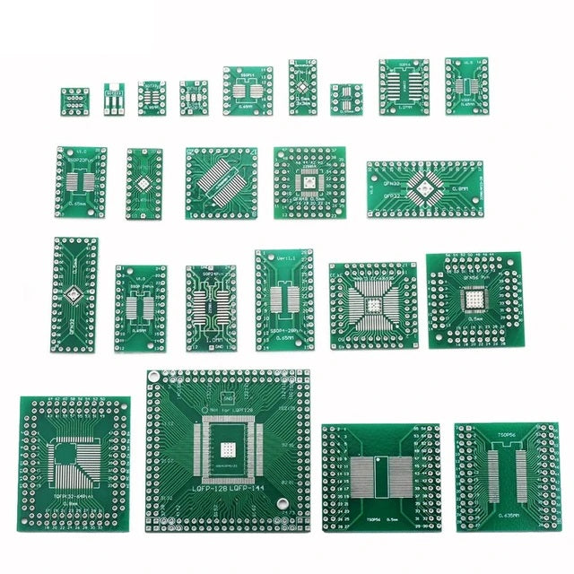 QFP/TQFP/LQFP/FQFP/SOP/SSOP32 to DIP Adapter/ Breakout Board