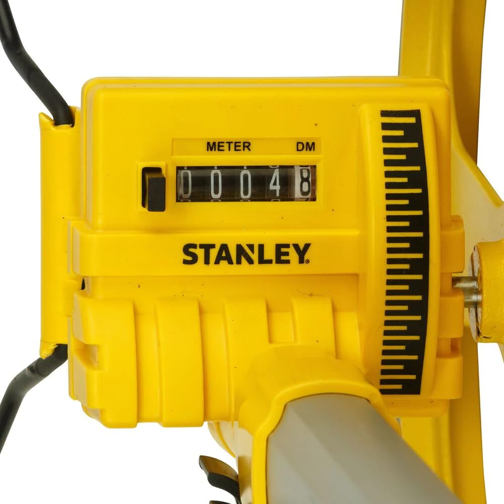 STANLEY MW40M 12" 1000m Measuring Wheel for Professional & Industrial Measuring Operations with Hassle-Free Readings