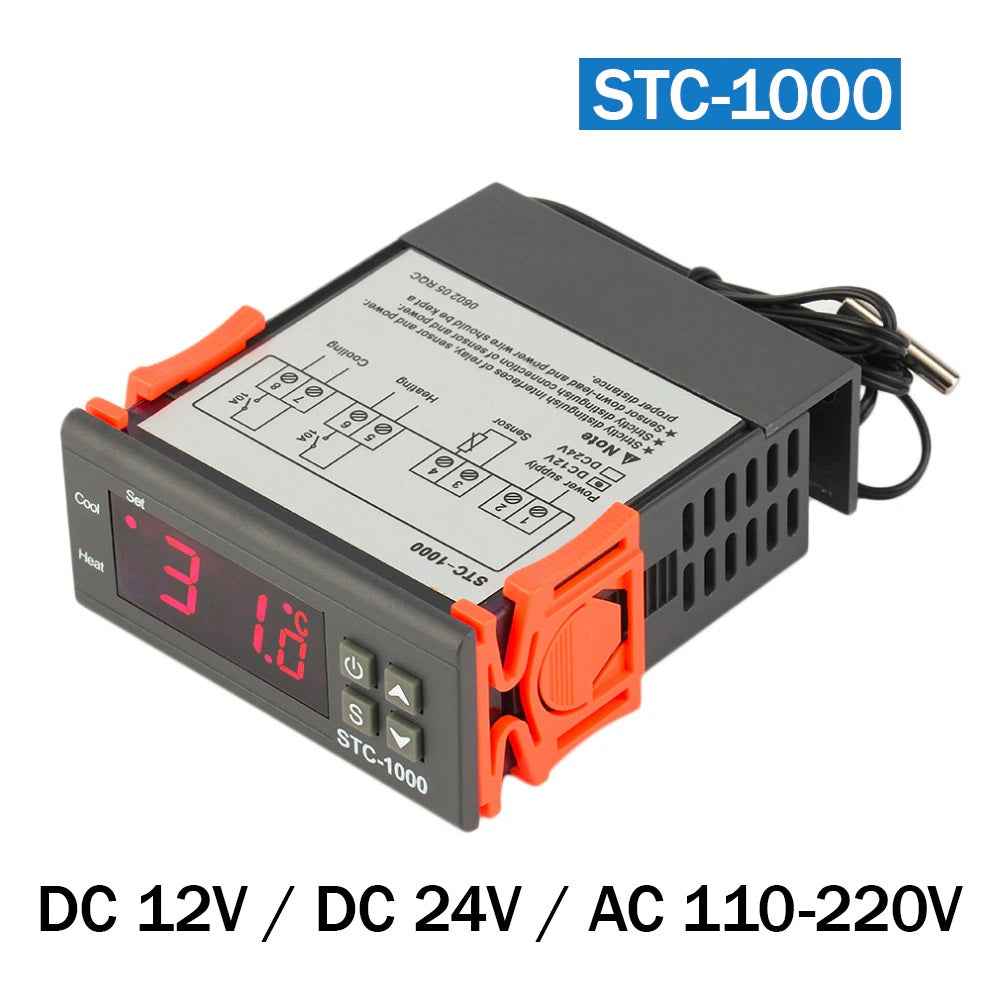 STC-1000 Digital Temperature Controlled Thermostat Switch