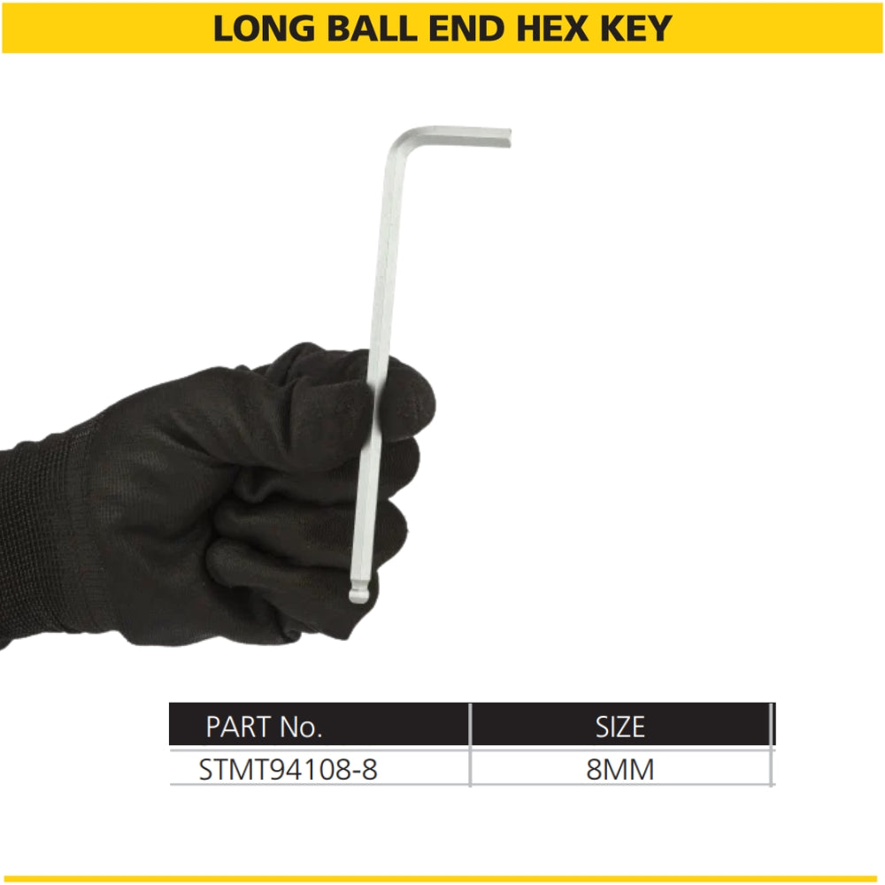 Stanley Long Spherical Ball-End Hex-Key