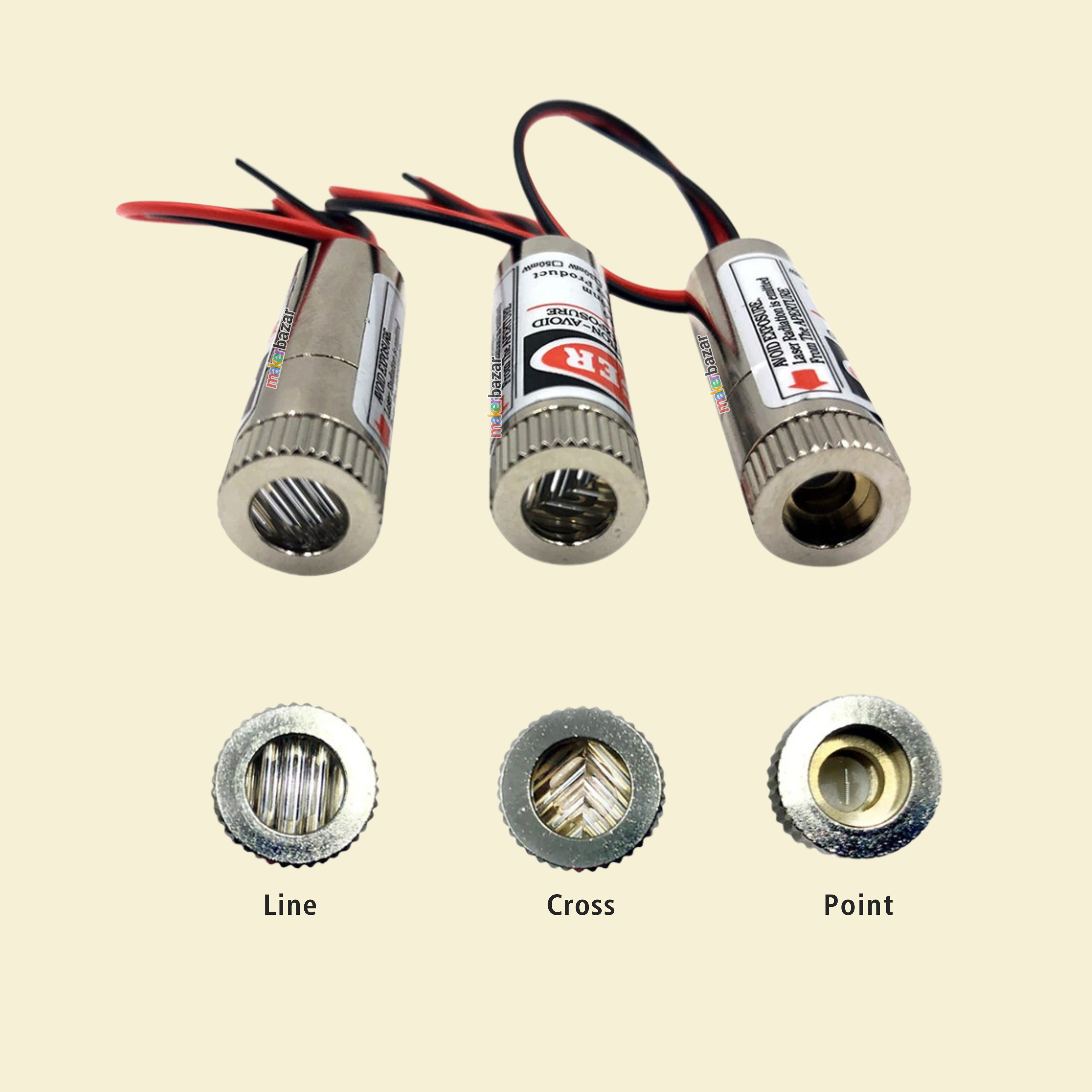 1235 12x35mm 520-650nm Red Laser Module