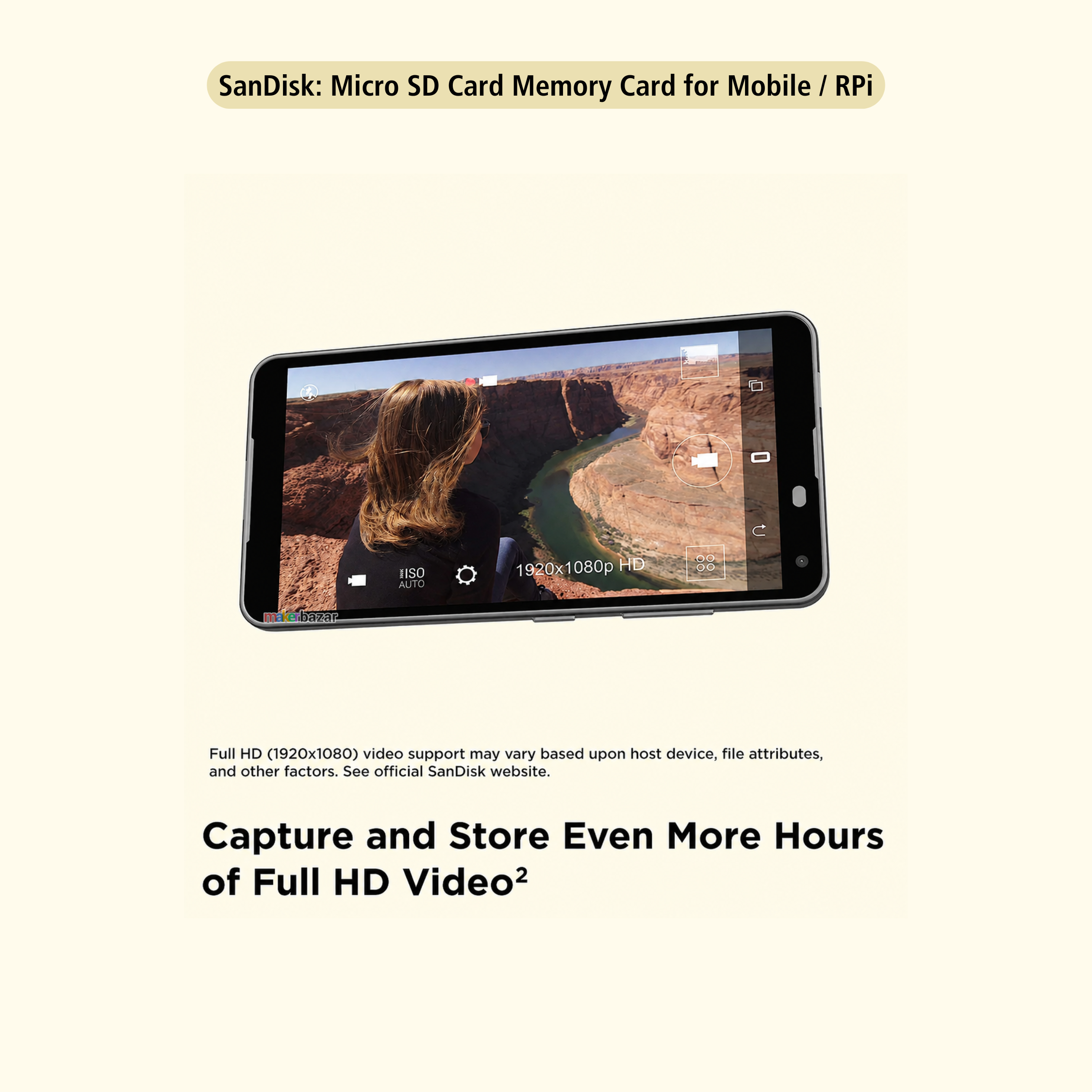 SanDisk: Micro SD Card Memory Card for Mobile / RPi