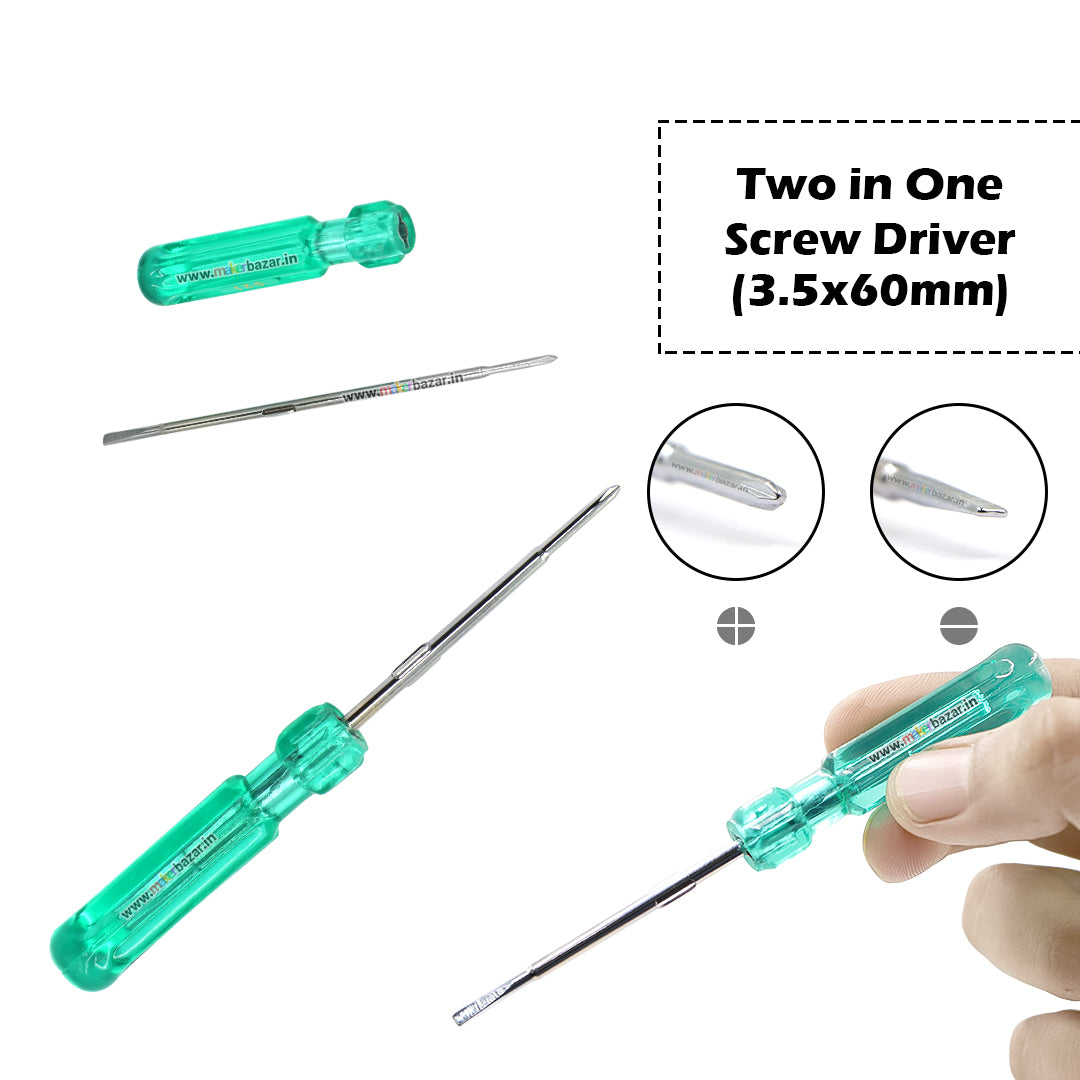 Generic: Two In One Screwdrivers Green