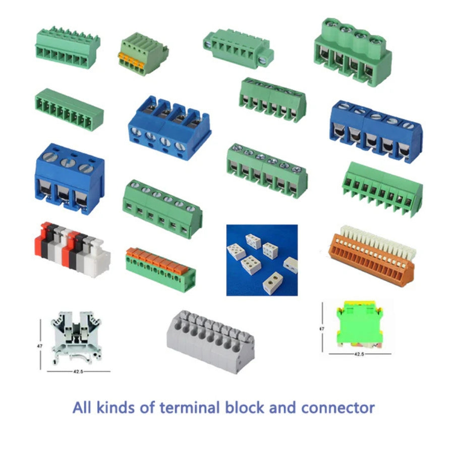 Buy Multi-Pin PCB Screw Terminals – Side/Angle Entry Connectors