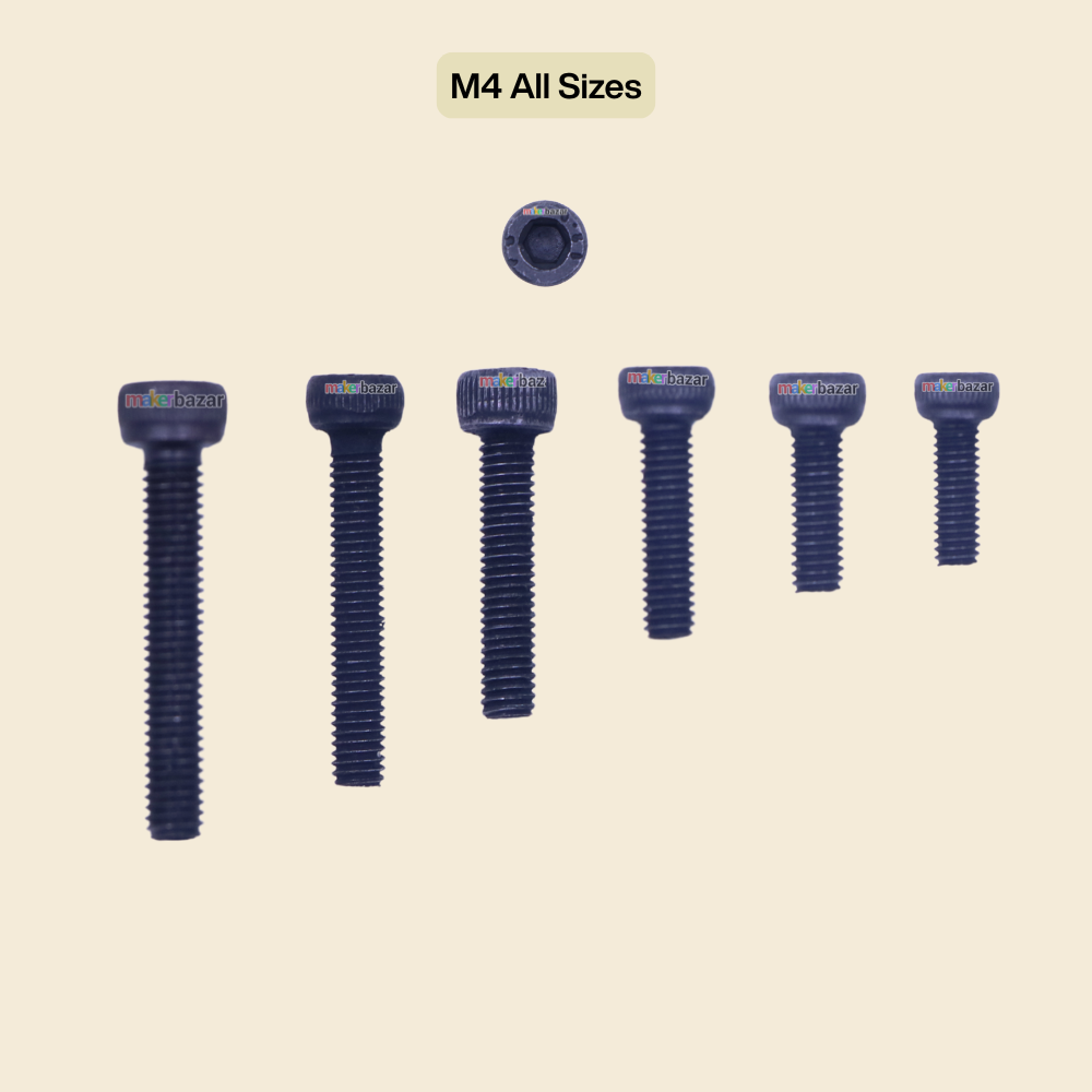 MS Allen Socket Head Screws Bolt [Pack of 10]