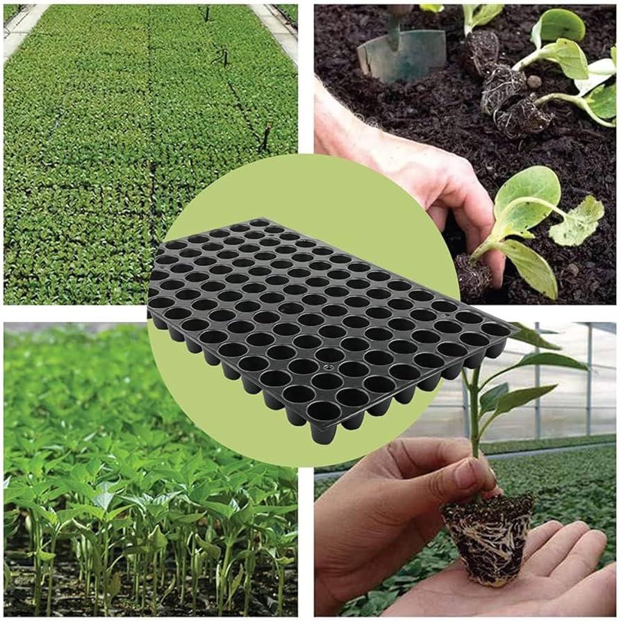 Seedling Germination Trays, Nursery Hydroponic Trays for Plants