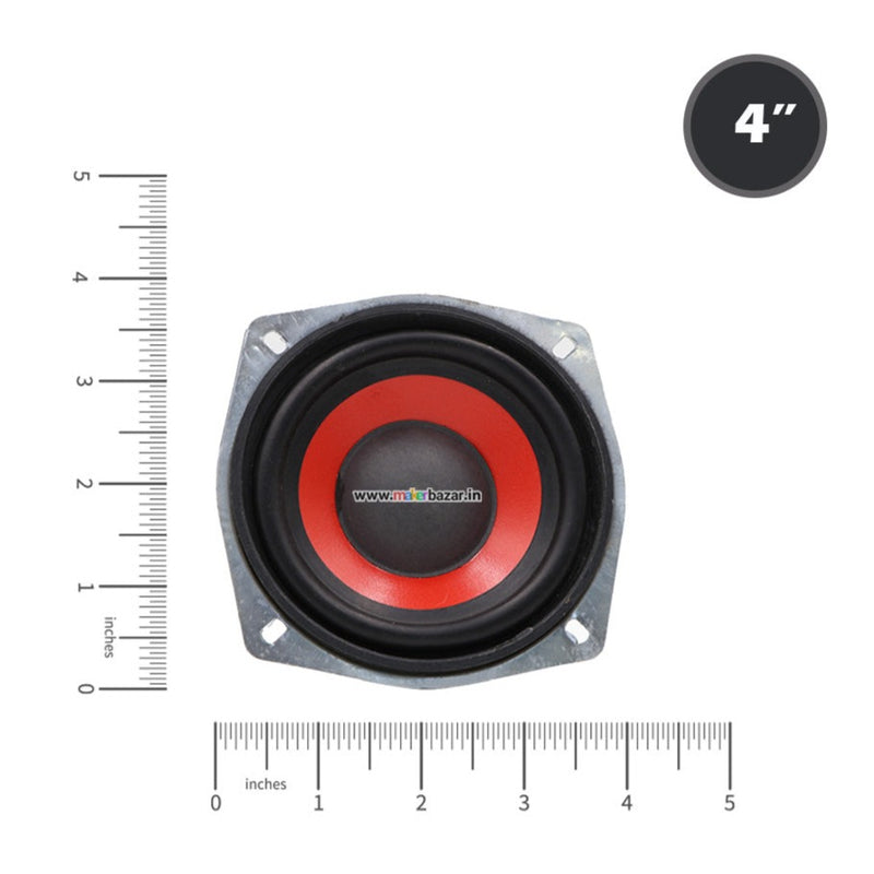 [Type 2] Senior Sound: 4inch 4ohm 30Watt Subwoofer Multimedia Speaker [Big Magnet]