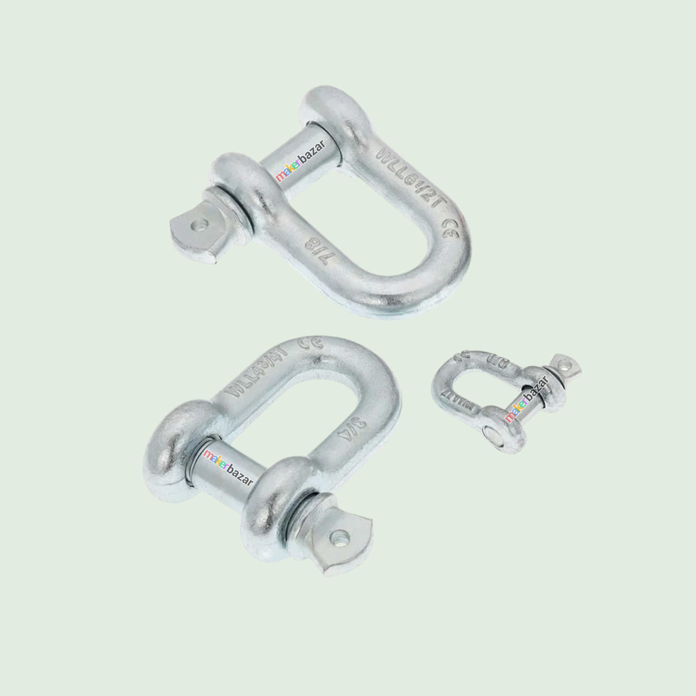 Mild Steel Dee Shackle Screw-Pin
