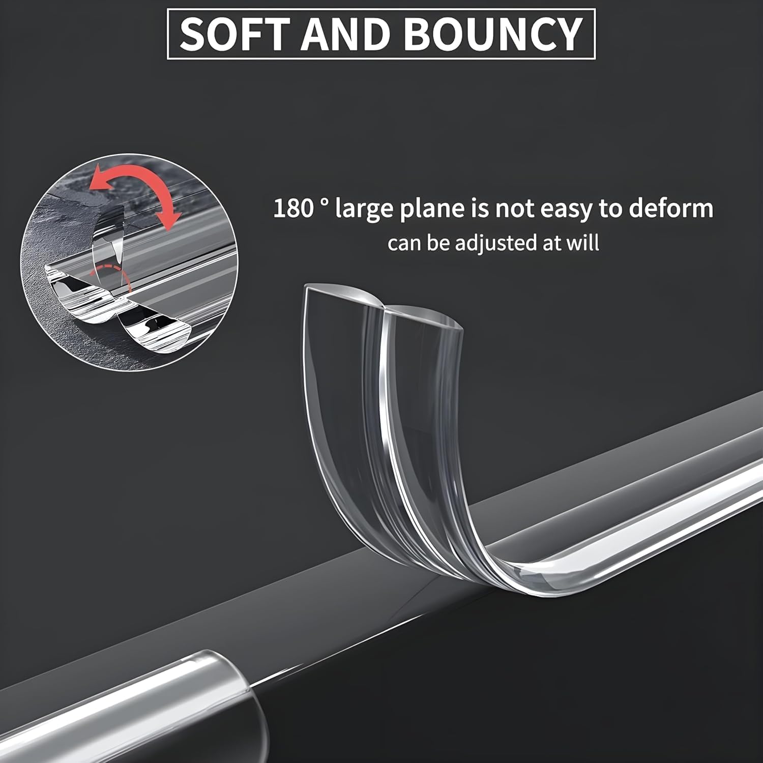 Table Edge Protection Clear Strip