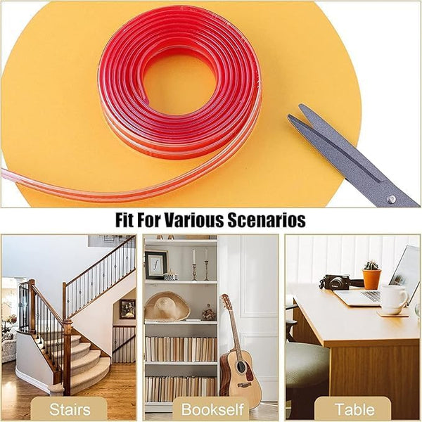 Transparent Table Edge Guard – Safety Protection Strip for Furniture ...