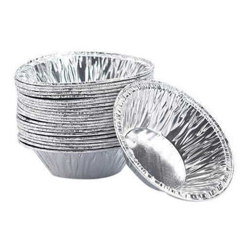 Disposable Silver Coated Aluminium Bowl Size-Medium for DIY/Home