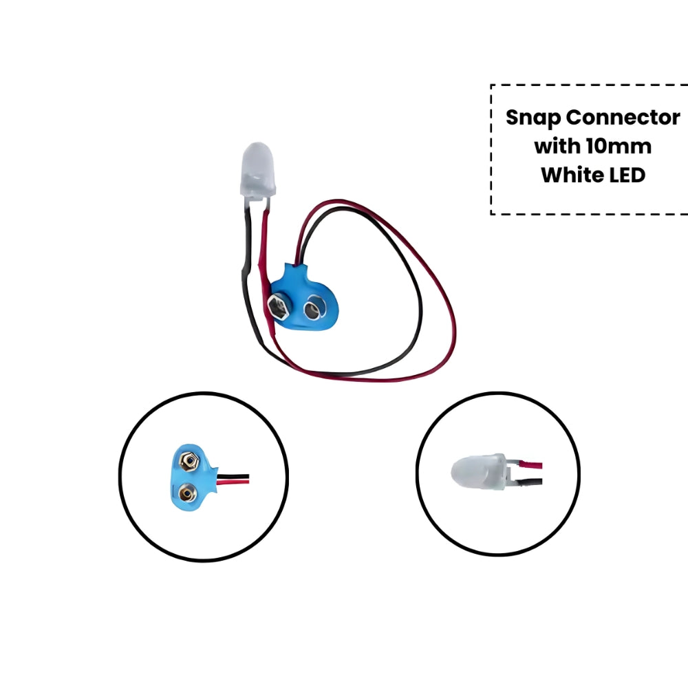 9V Battery Snap Cap Connector