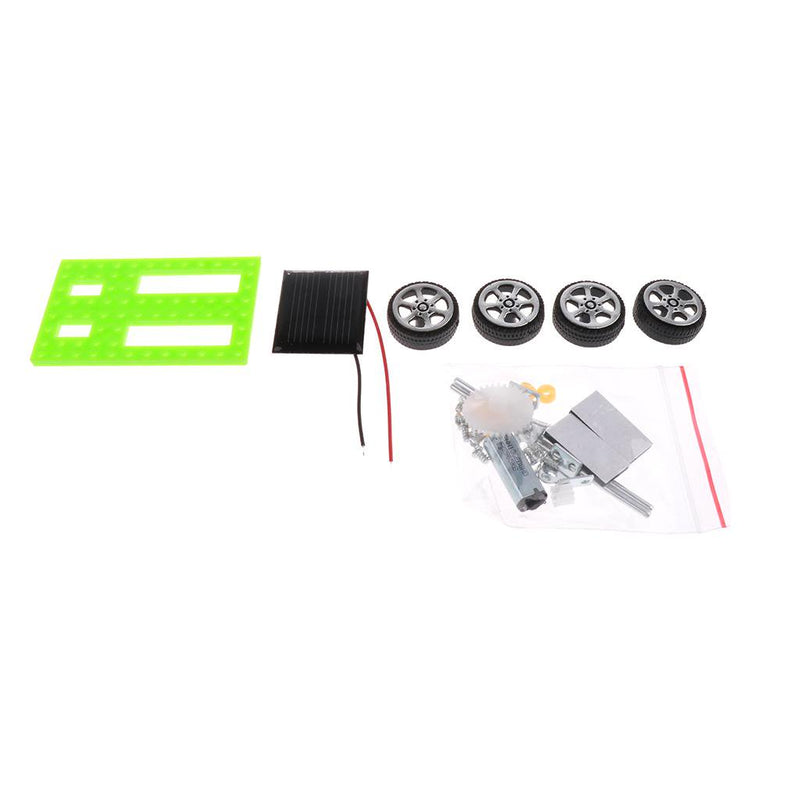 Mini Solar Powered DIY Toy Car Kit