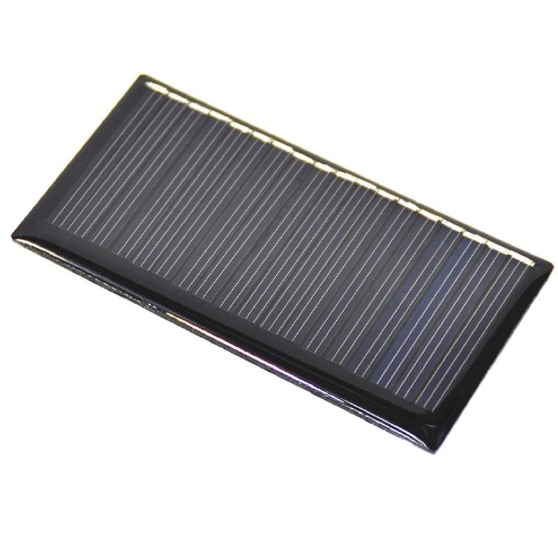 80x40 Solar Panel 6V Rectangle Shape, 75mA, 80mm x 40mm