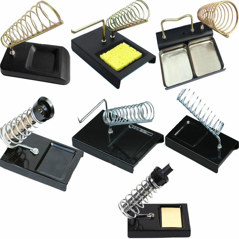[Type-3] Metal Soldering Iron Stand Blue/Black