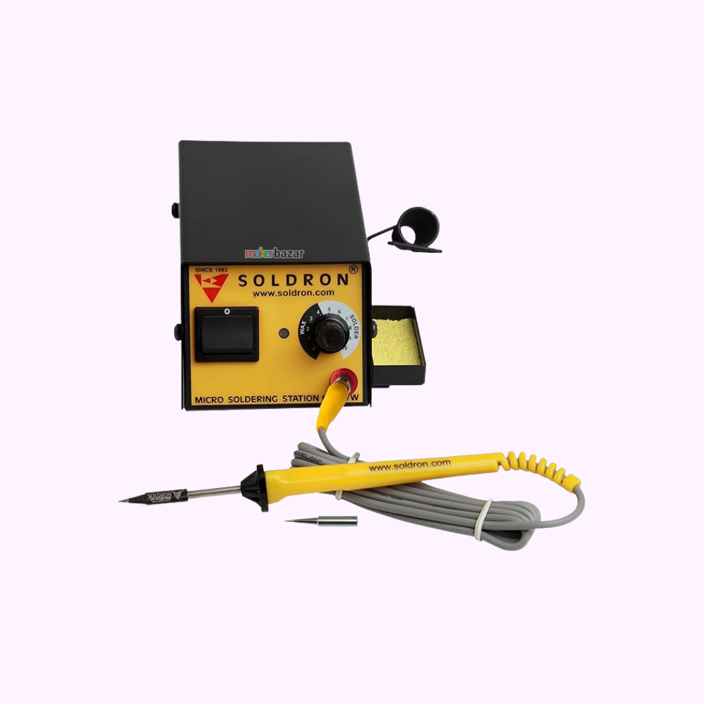 Soldron Micro Variable Wattage Soldering Station with RCA Socket (6–12W)